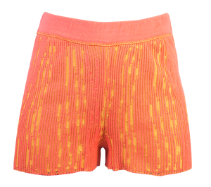 Hot Pants in Calypso Orange-Yellow
