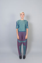 Load image into Gallery viewer, Trousers with Rings Motorcross Steel Blue - Red/Mint