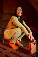 Load image into Gallery viewer, Trousers in Magic Mint-Yellow