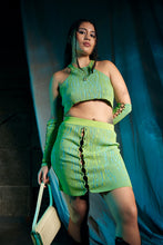 Load image into Gallery viewer, Tank Top in Lime Green-Blue