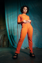 Load image into Gallery viewer, Trousers in Calypso Orange-Yellow
