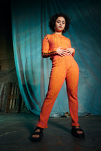 Load image into Gallery viewer, Trousers in Calypso Orange-Yellow
