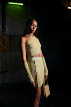 Load image into Gallery viewer, Skirt with Rings in Magic Mint-Yellow