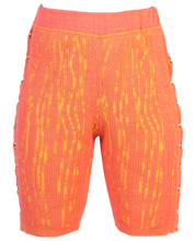 Load image into Gallery viewer, Bermuda Shorts with Rings in Calypso Orange-Yellow