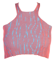Load image into Gallery viewer, Tank Top in Guava Pink-Blue
