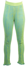 Load image into Gallery viewer, Trousers in Lime Green-Blue
