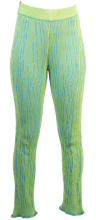 Load image into Gallery viewer, Trousers in Lime Green-Blue