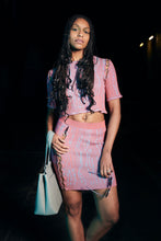 Load image into Gallery viewer, Skirt with Rings in Guava Pink-Blue
