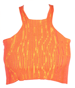 Tank Top in Calypso Orange-Yellow